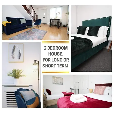 2Bedroom Home- Free Parking, Wi-Fi & Patio- Available For Long Or Short Term Bristol Exterior photo